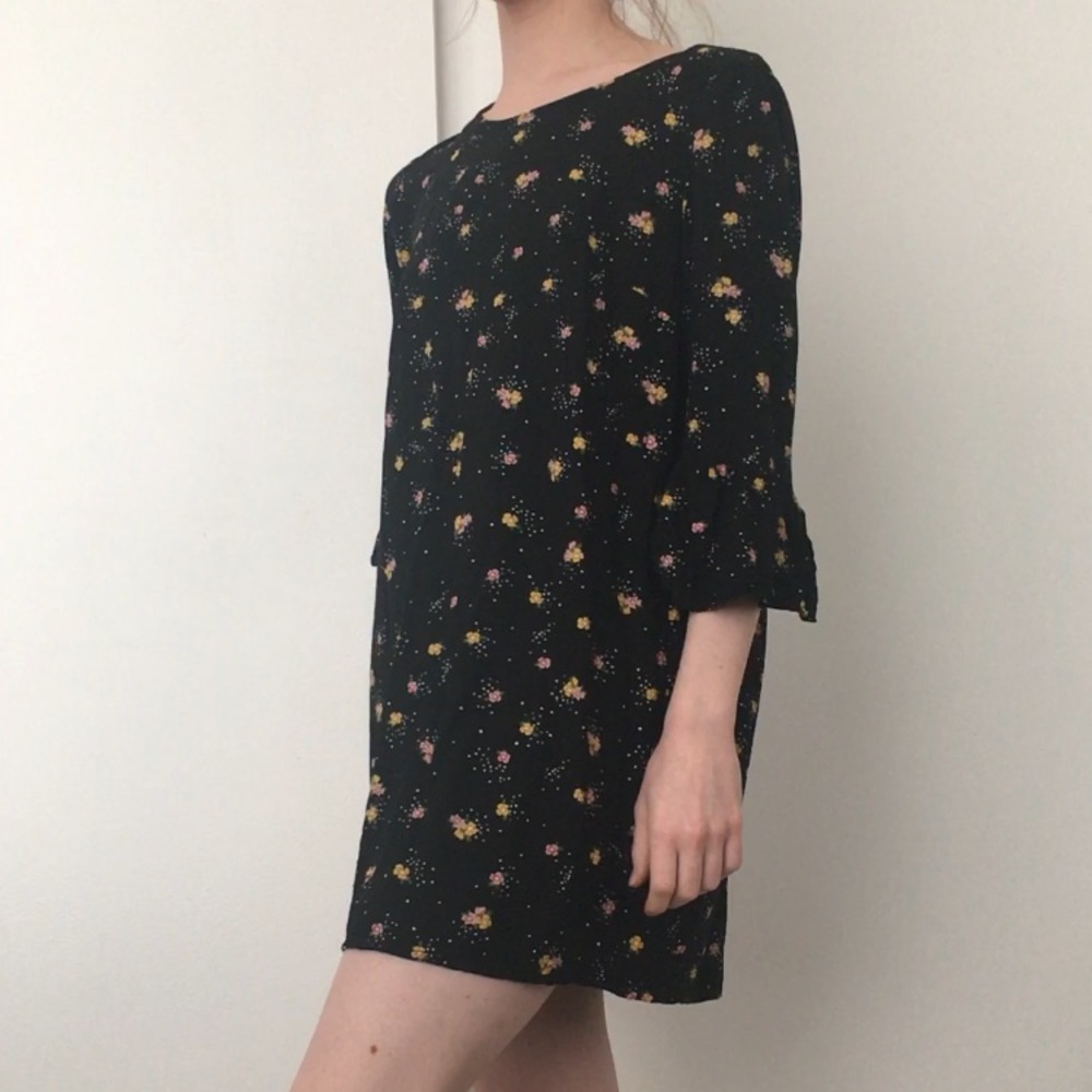Old Navy Floral Print Dress (M petite)